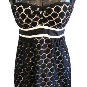 Nanette Lepore Black & White Dress - Size 4